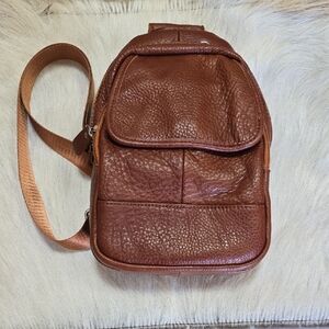 Leather Crossbody Bag